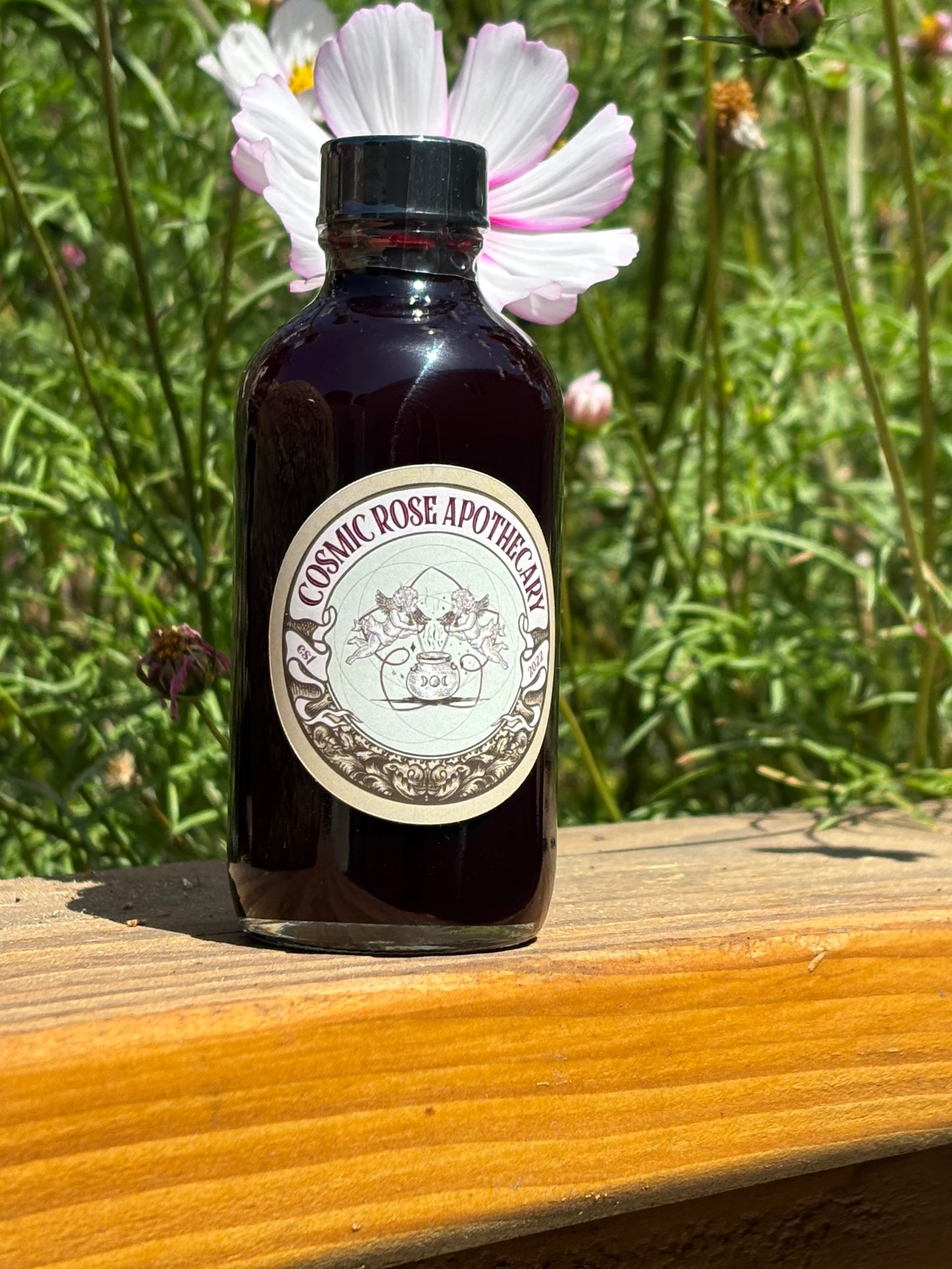 4 oz Fresh Elderberry Syrup