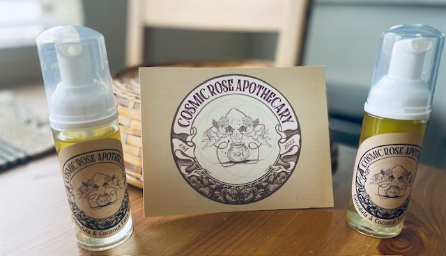 2 oz Calendula and Coconut Foaming Face Wash