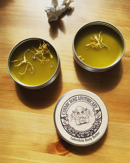 1 oz Calendula Body Butter by Cosmic Rose Apothecary